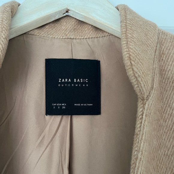 SOLD Zara Wool Sleeveless Vest/Coat - Picture 4 of 4